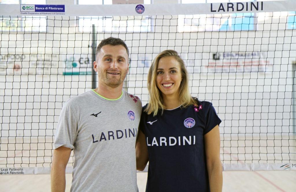 coach schiavo e la palleggiatrice greca