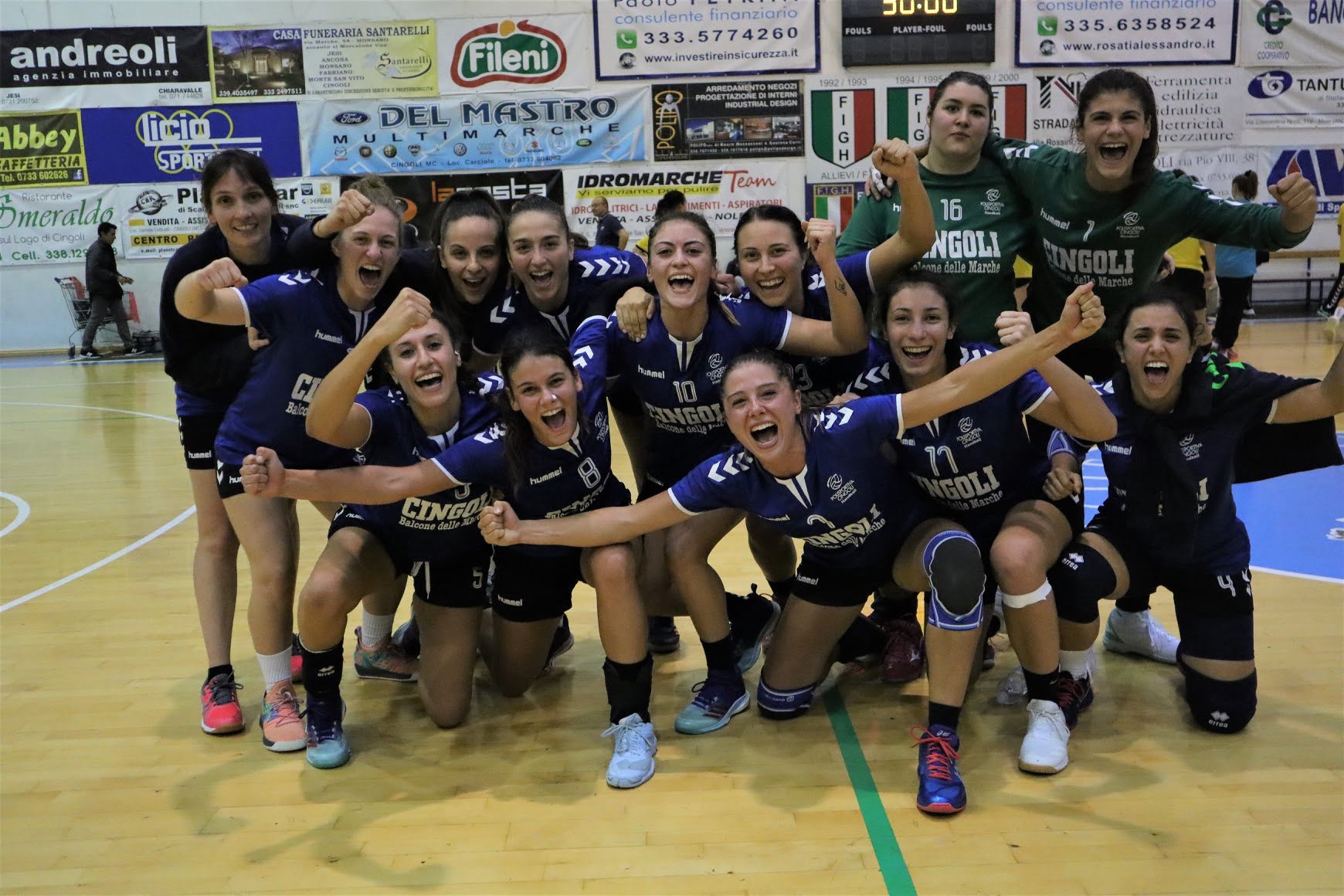 Pallamano femminile cingoli