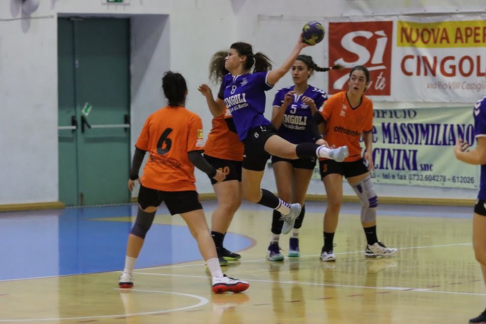 Pallamano cingoli chiaravalle femminile
