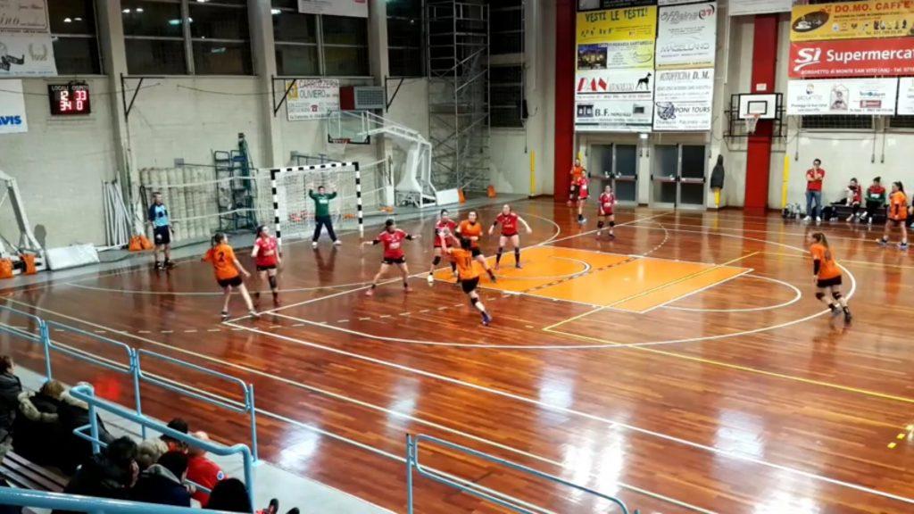 Chiaravalle cingoli pallamano femminile